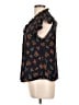 Mine 100% Polyester Black Short Sleeve Blouse Size L - photo 5