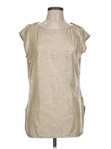 Worthington Short Sleeve Blouse (view 1)