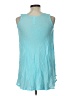 India Boutique Blue Tank Top Size L - photo 2