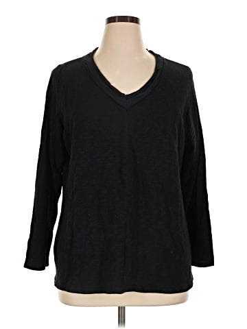 INC International Concepts 3/4 Sleeve T-Shirt (view 1)