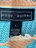 Polly & Esther Color Block Orange Pullover Sweater Size L - photo 7