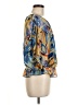 West Kei Blue 3/4 Sleeve Blouse Size M - photo 4