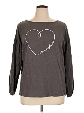 SIMPLE By Suzanne Betro Long Sleeve T-Shirt (view 1)
