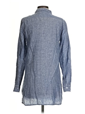 Garnet Hill Long Sleeve Button-Down Shirt (view 2)