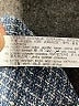 Zara Tweed Blue Blazer Size M - photo 4