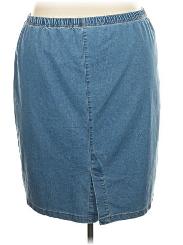 labelBe Denim Skirt (view 2)