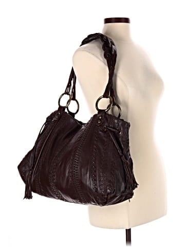 Isabella Fiore Leather Hobo (view 2)