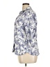 Coldwater Creek Paisley Blue 3/4 Sleeve Button-Down Shirt Size XL (petite) - photo 5