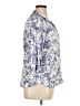 Coldwater Creek Paisley Blue 3/4 Sleeve Button-Down Shirt Size XL (petite) - photo 4