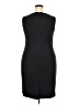 Kasper Solid Black Cocktail Dress Size 18 - photo 2