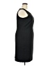 Kasper Solid Black Cocktail Dress Size 18 - photo 4