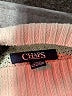 Chaps Color Block Pink Turtleneck Sweater Size XL - photo 7