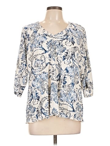 Chico's 3/4 Sleeve Blouse (view 1)