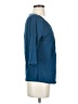 Deletta Blue 3/4 Sleeve Top Size XS - photo 4