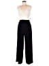 CeCe 100% Polyester Color Block Black Jumpsuit Size 6 - photo 1