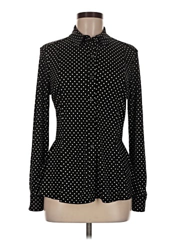 Roz & Ali Long Sleeve Blouse (view 1)