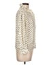 Sandro Polka Dots Ivory Long Sleeve Blouse Size L - photo 4