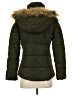 Old Navy 100% Polyester Solid Green Snow Jacket Size XS - photo 2