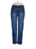 Seven7 Solid Blue Jeans Size 10 - photo 1