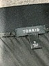 Torrid 100% Polyester Solid Black Skort Size 2X Plus (2) - photo 3
