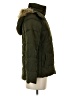 Old Navy 100% Polyester Solid Green Snow Jacket Size XS - photo 4