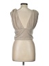 Miss Lola Tan Sleeveless Blouse Size L - photo 2