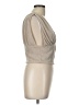 Miss Lola Tan Sleeveless Blouse Size L - photo 4