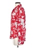 L'Agence 100% Viscose Floral Red Long Sleeve Blouse Size XS - photo 5