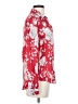 L'Agence 100% Viscose Floral Red Long Sleeve Blouse Size XS - photo 4