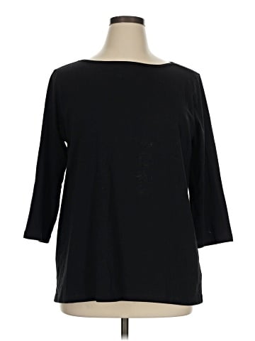 Isaac Mizrahi New York 3/4 Sleeve Top (view 1)