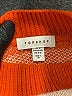 Topshop 100% Acrylic Hearts Orange Pullover Sweater Size 8 - photo 7