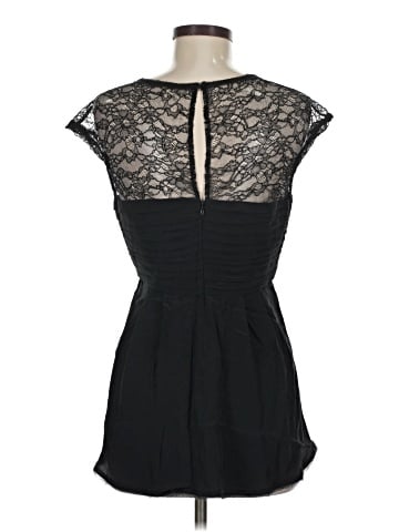 BCBGMAXAZRIA Sleeveless Silk Top (view 2)