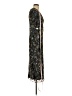 Mac Duggal 100% Polyester Black Silver Cocktail Dress Size 4 - photo 4