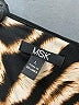 MSK Animal Print Brown Cocktail Dress Size L - photo 7