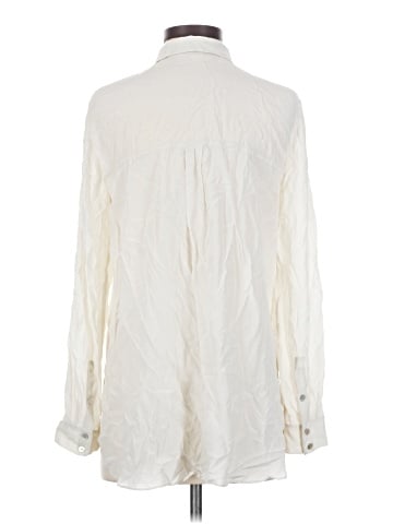 Eileen Fisher Long Sleeve Button-Down Shirt (view 2)