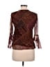 Expression Burgundy Long Sleeve Blouse Size 8 (estimated) - photo 2