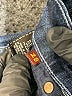 7 For All Mankind Hearts Blue Jeans Size 28 waist - photo 9
