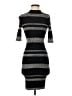 Say What? Stripes Black Casual Dress Size S (estimated) - photo 1