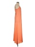 Leith Color Block Orange Casual Dress Size XS - photo 4