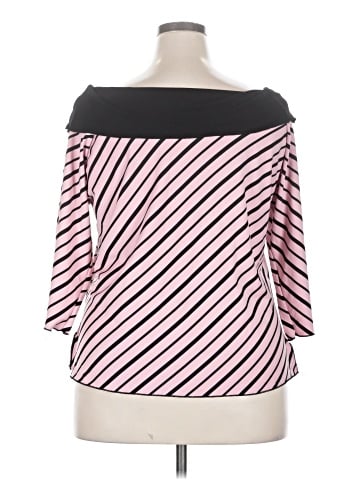 Ashley Stewart 3/4 Sleeve Top (view 2)