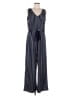 Wrapper Stripes Blue Jumpsuit Size M (estimated) - photo 1