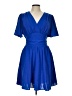 Shein 100% Polyester Blue Cocktail Dress Size L - photo 1