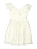 H&M 100% Polyester Ivory Dress Size 6X - photo 1