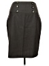 Iz Byer Gray Formal Skirt Size 13 - photo 1