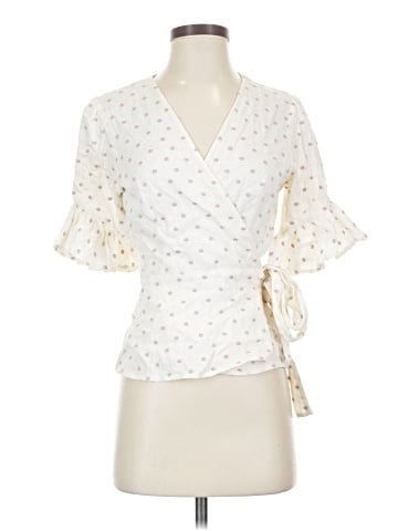 WAYF 3/4 Sleeve Blouse (view 1)