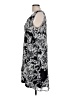 Connected Apparel 100% Polyester Paisley Black Casual Dress Size 12 - photo 5