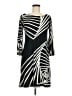 Haani Graphic Black Casual Dress Size M - photo 1