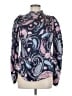 Thurley 100% Silk Paisley Pink Long Sleeve Silk Top Size 6 - photo 1