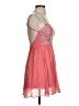 B. Smart 100% Polyester Hearts Pink Cocktail Dress Size 1 - photo 4