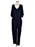 Lou & Grey Solid Blue Jumpsuit Size M - photo 1